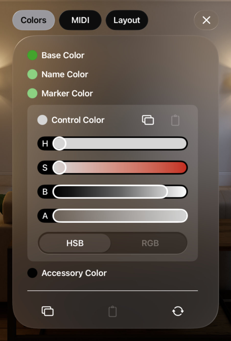 Colors Control Color