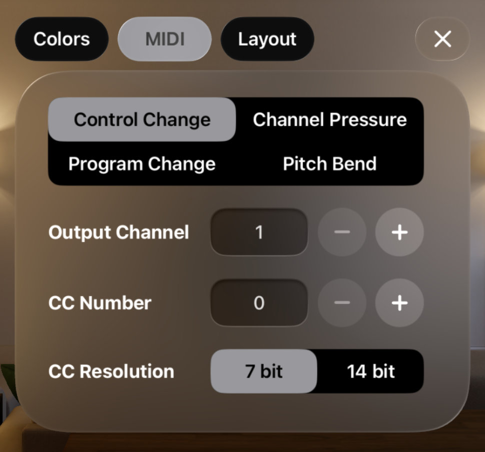 MIDI Control Change
