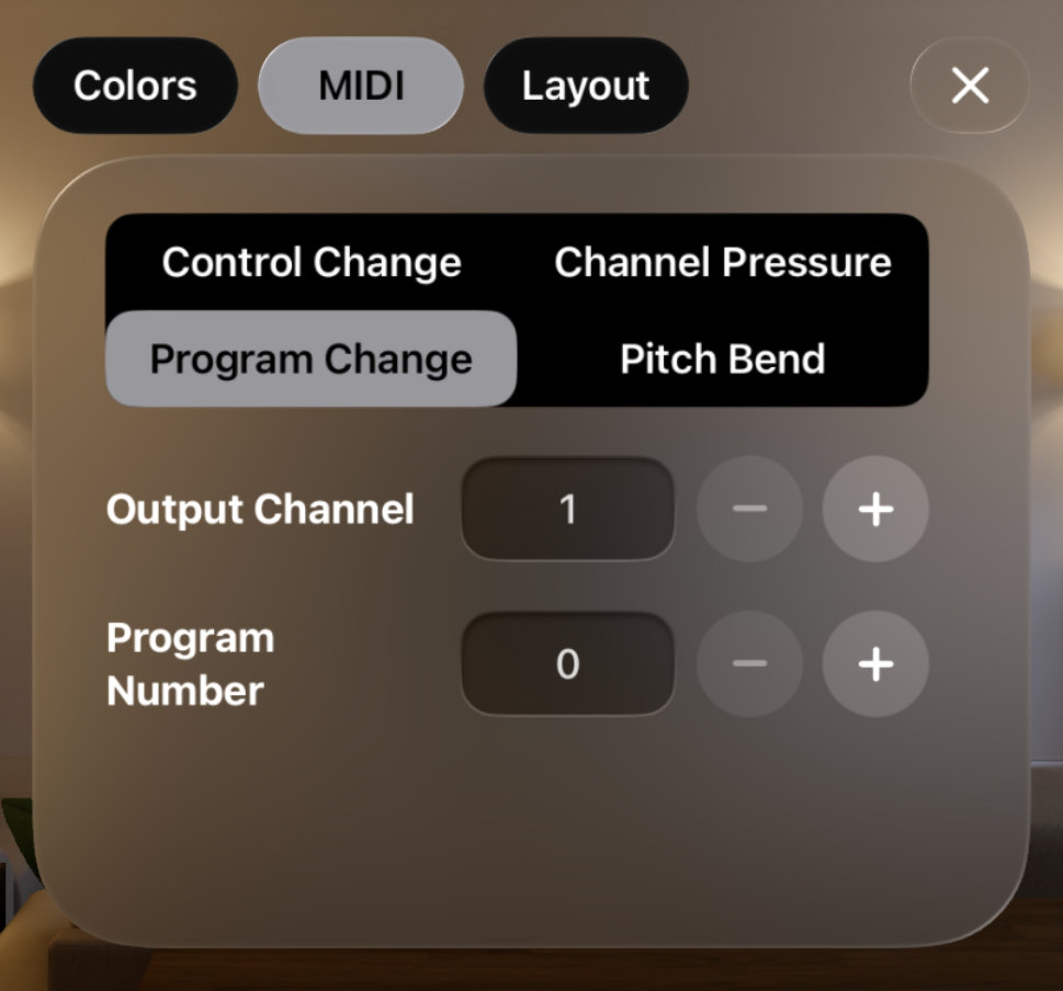 MIDI Program Change