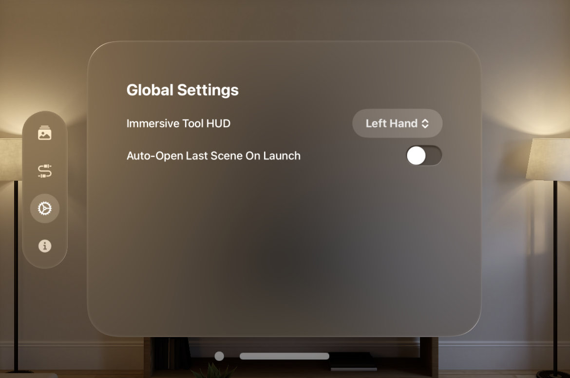 Main Window Global Settings