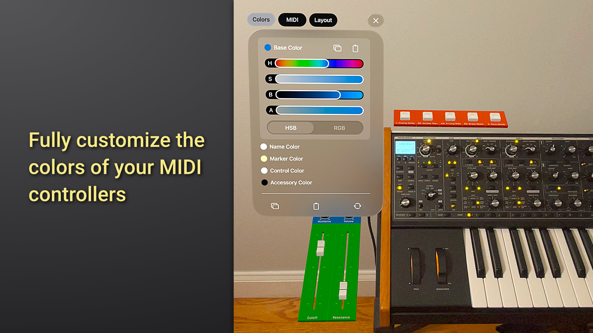 MIDI Widgets screenshot