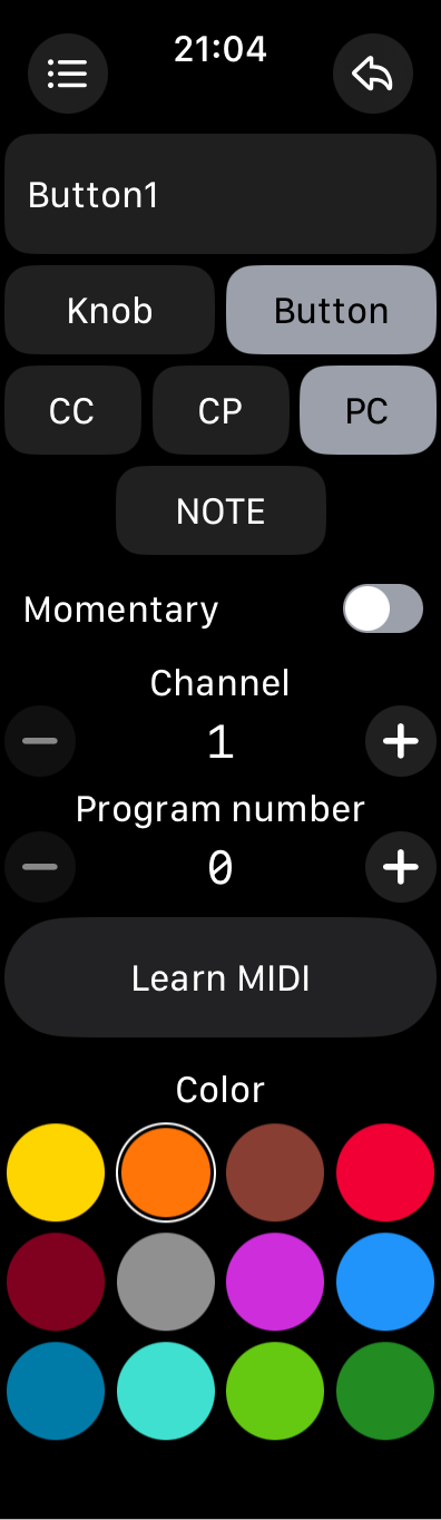 Button PC Configuration