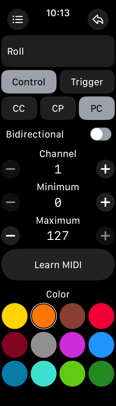 Control PC Configuration