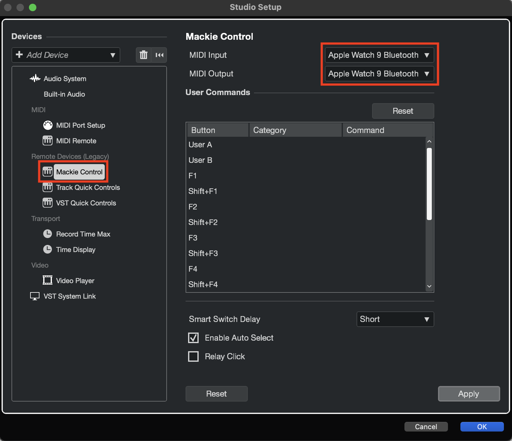 Cubase MCU 3