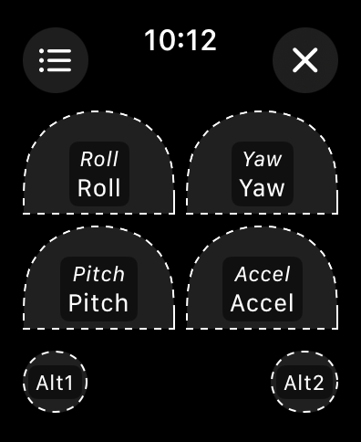 Panel Motion Configure Control